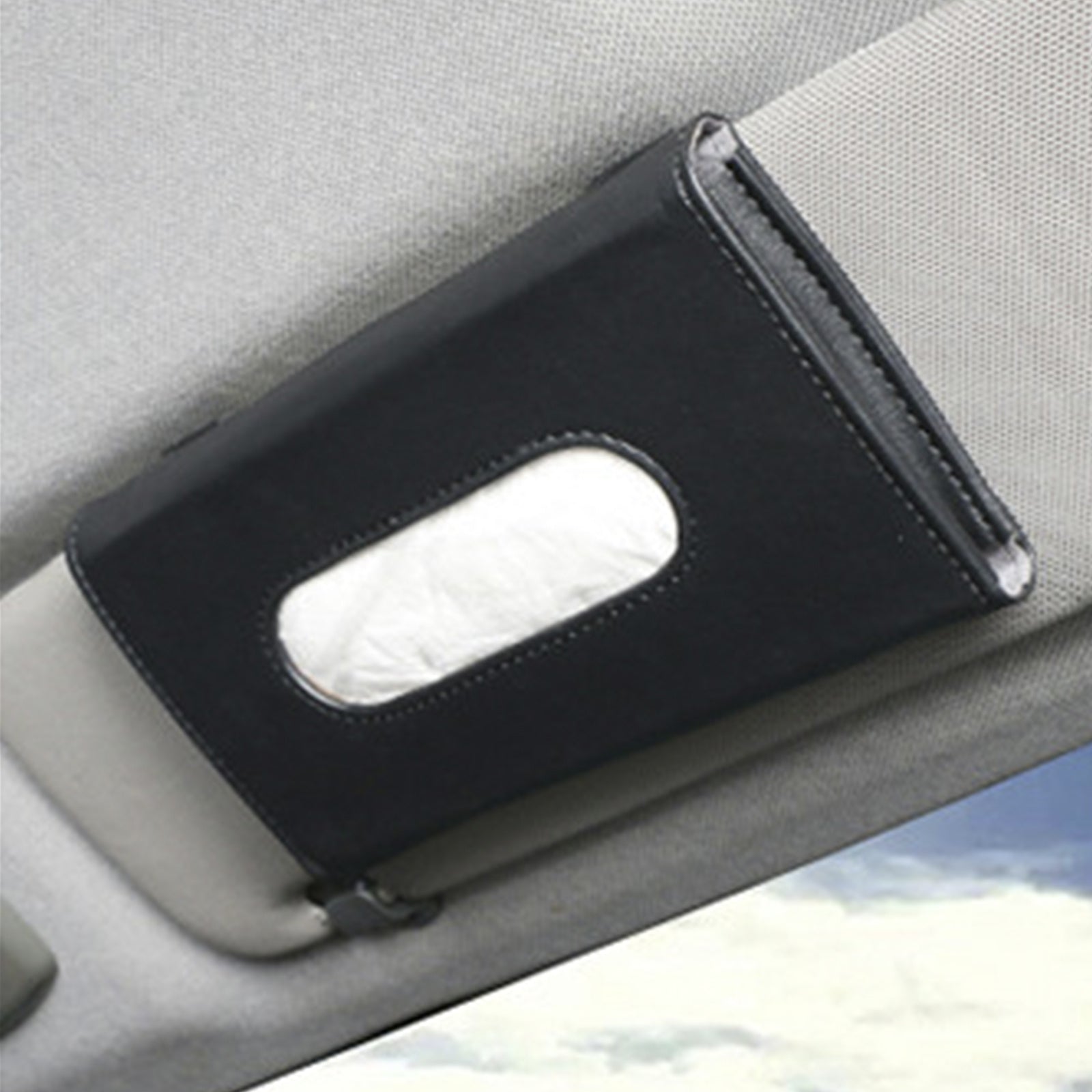 Car Mounted Fashion Sunshade Paper Towel Box
