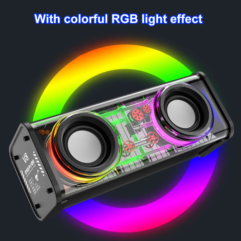 Bluetooth 5.0 Dual Speakers 1800mAh