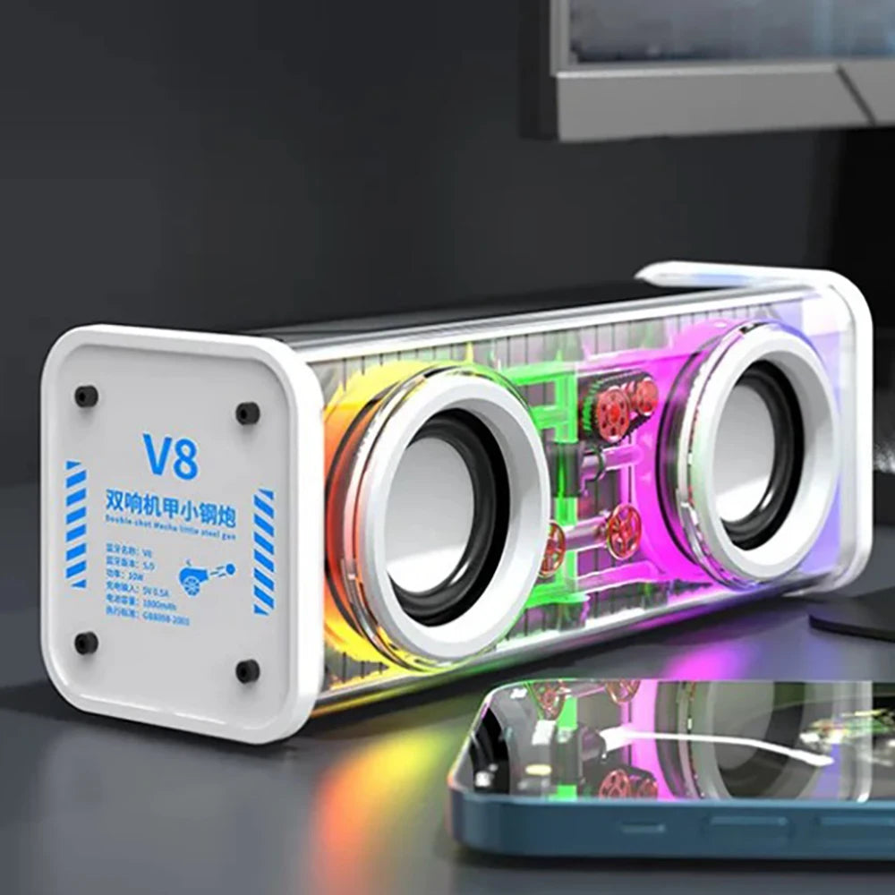Bluetooth 5.0 Dual Speakers 1800mAh