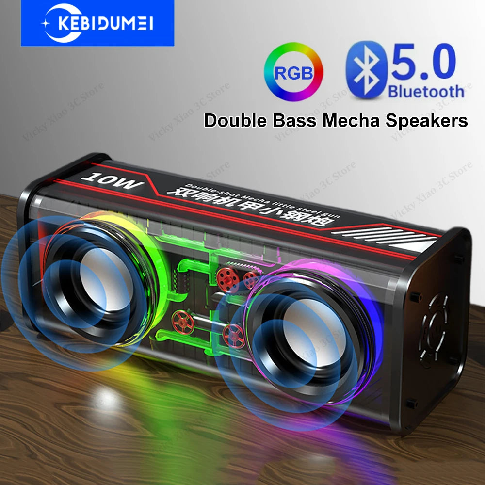 Bluetooth 5.0 Dual Speakers 1800mAh